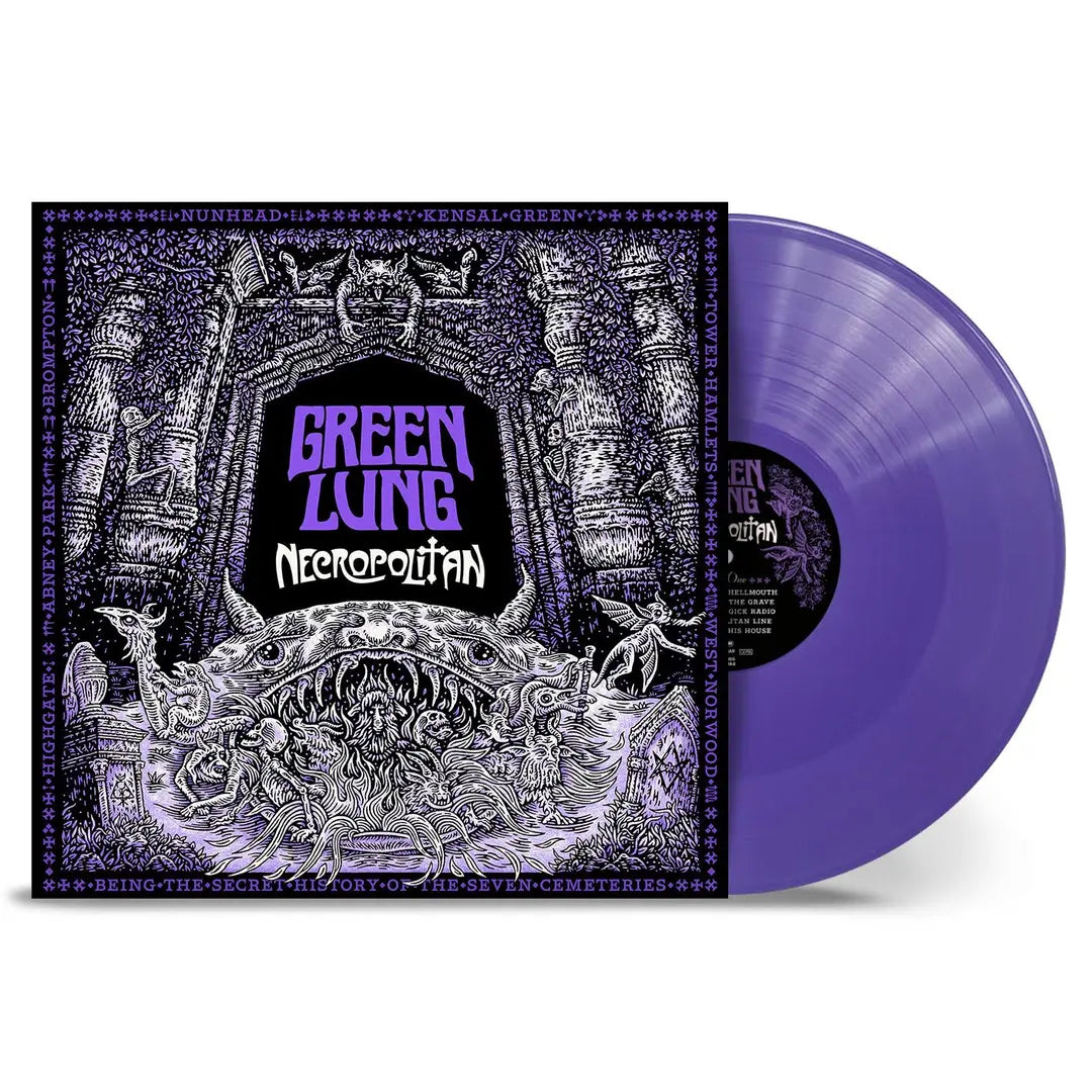 GREEN LUNG 'NECROPOLITAN' LP (Purple Vinyl)