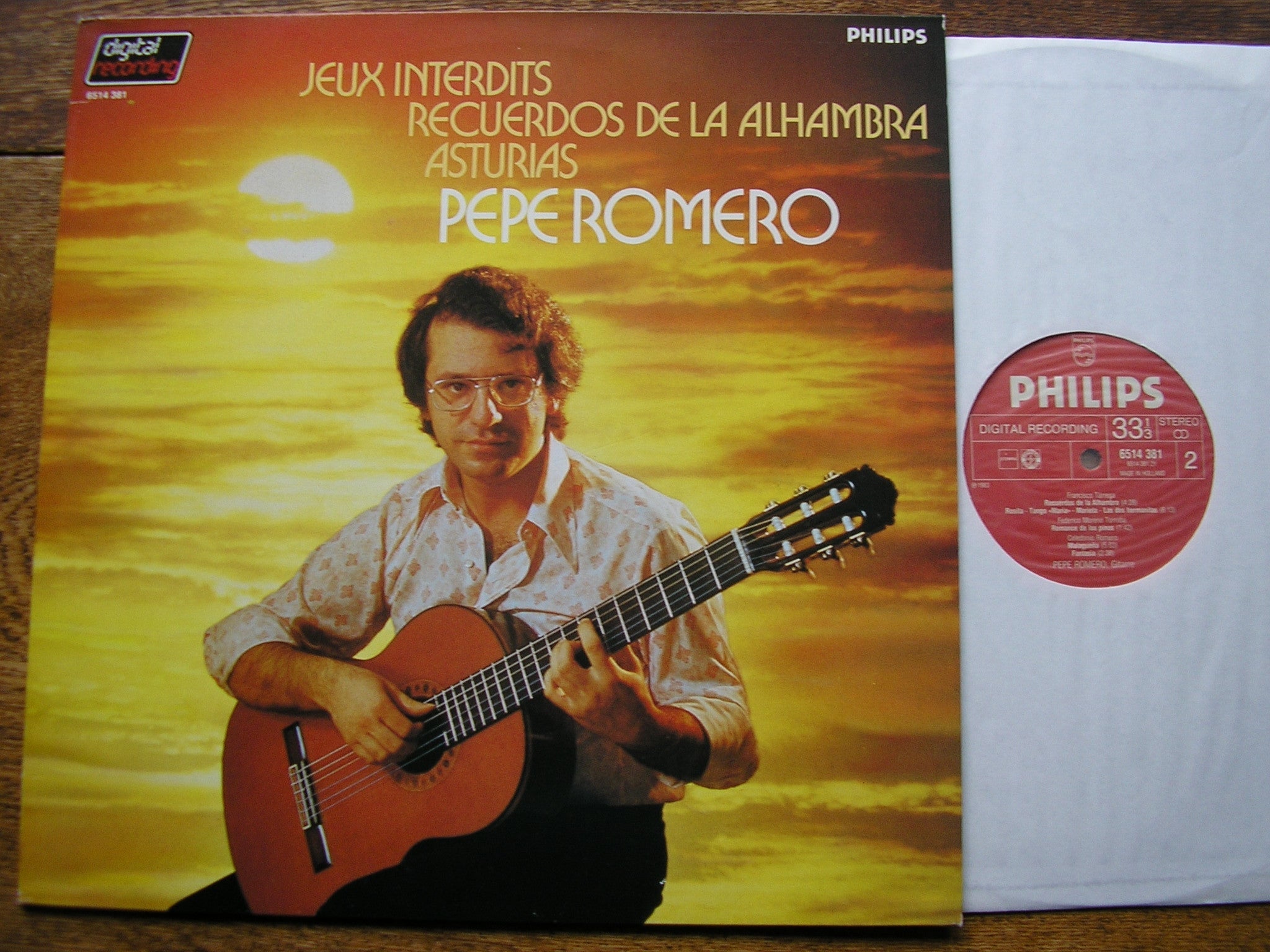 MUSIC FOR GUITAR: SOR / ROMERO / MALATS / TARREGA / ALBENIZ           PEPE ROMERO   6514 381