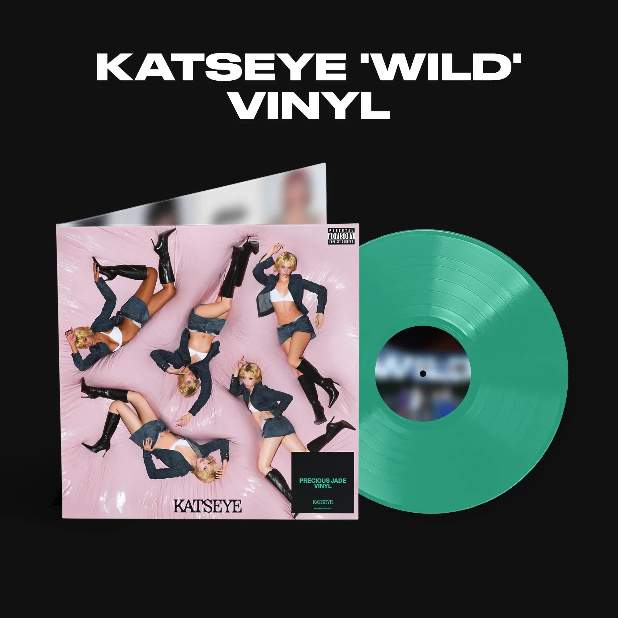 KATSEYE 'WILD' LP (Precious Jade Vinyl)