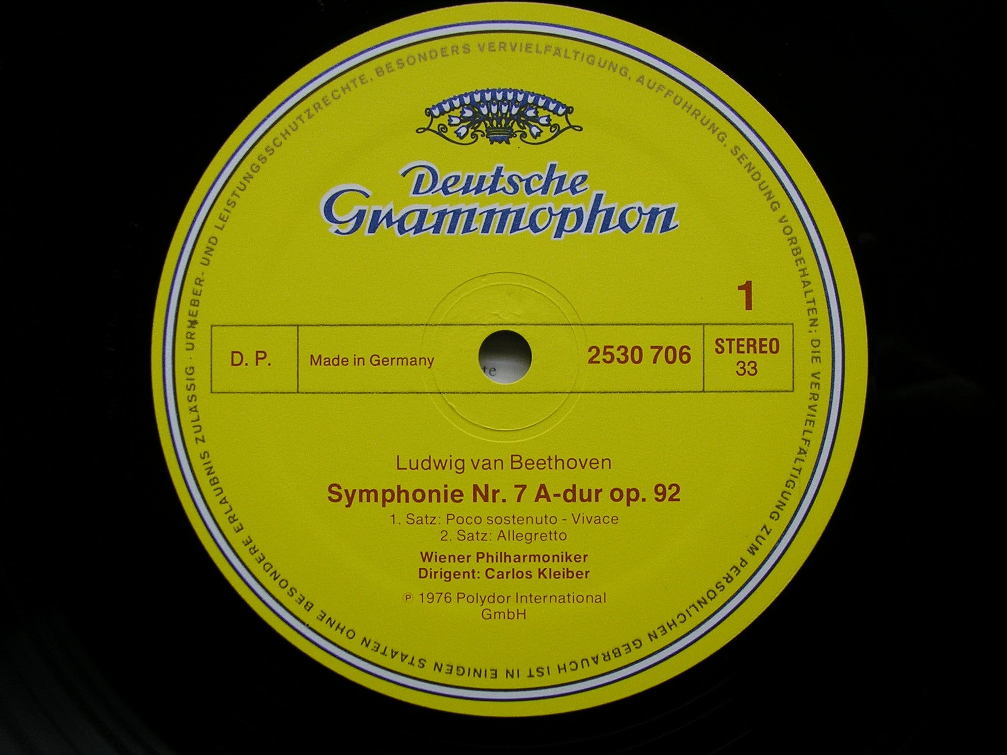 BEETHOVEN: SYMPHONY No. 5  KLEIBER / VIENNA PHILHARMONIC   2530 516