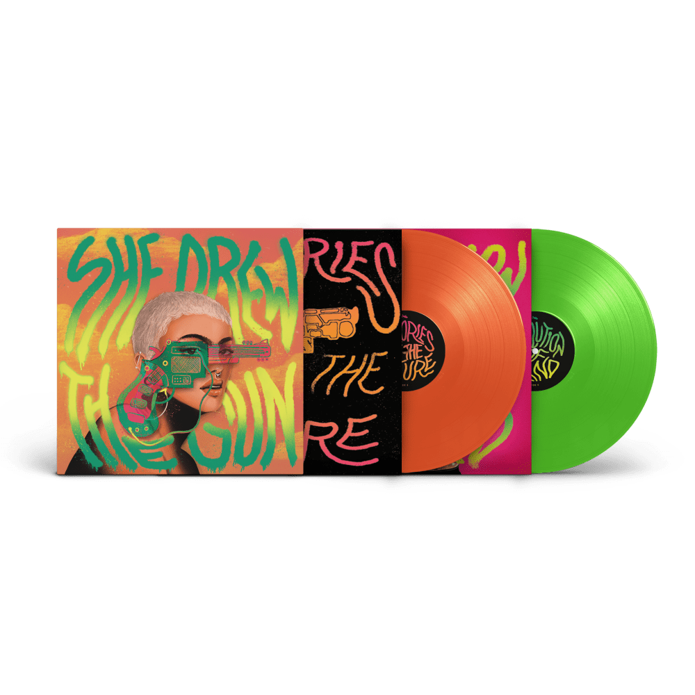 She Drew The Gun Memories Of The Revolution Vinyl LP Orange & Green 2023