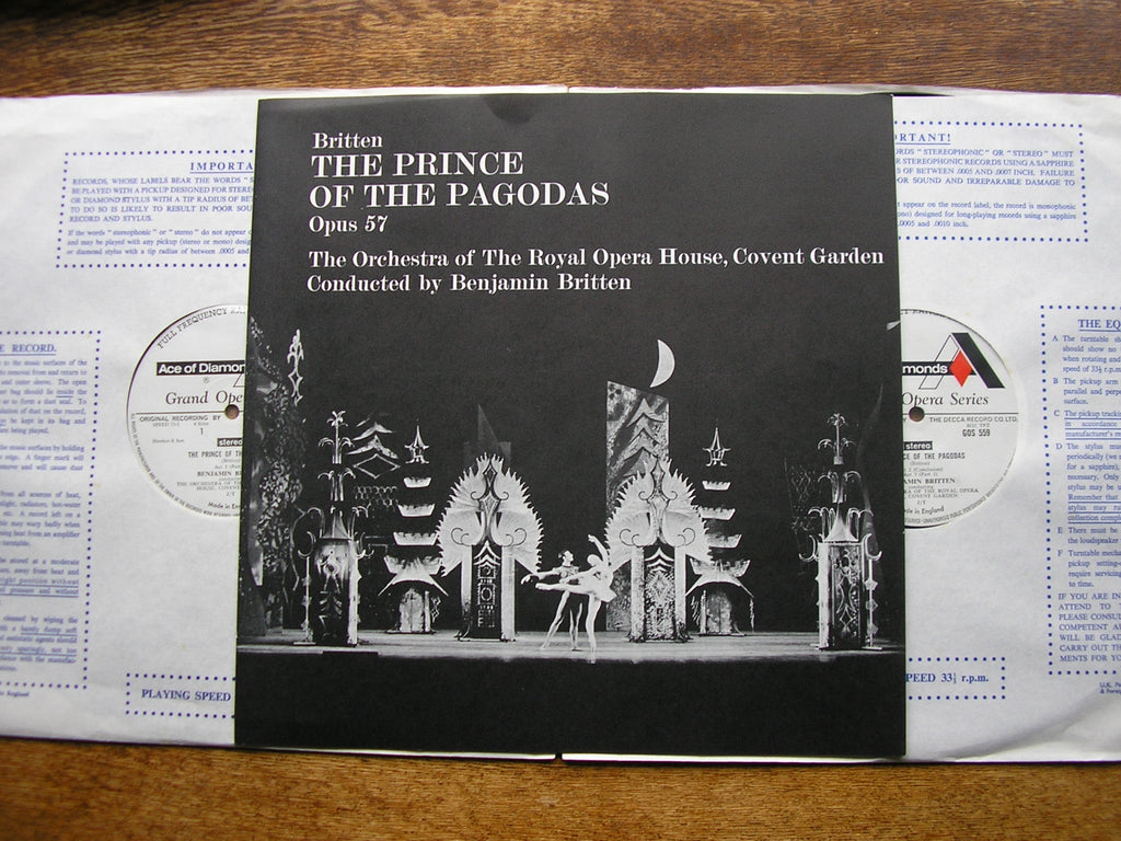 BRITTEN: THE PRINCE OF THE PAGODAS    BENJAMIN BRITTEN / OROHCG     GOS 558 - 559