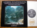 WEBER: SYMPHONIES Nos. 1 & 2  SAWALLISCH / BAVARIAN RADIS SYMPHONY  S 091 841 A