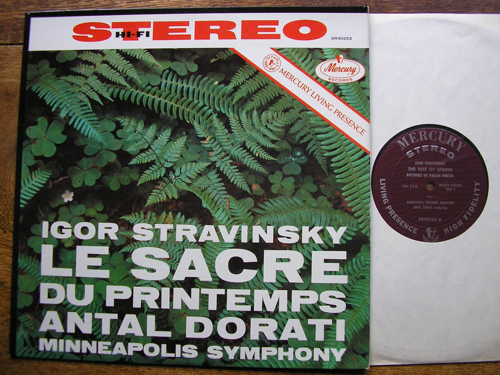 STRAVINSKY: THE RITE OF SPRING  DORATI / MINNEAPOLIS SYMPHONY  SR 90253