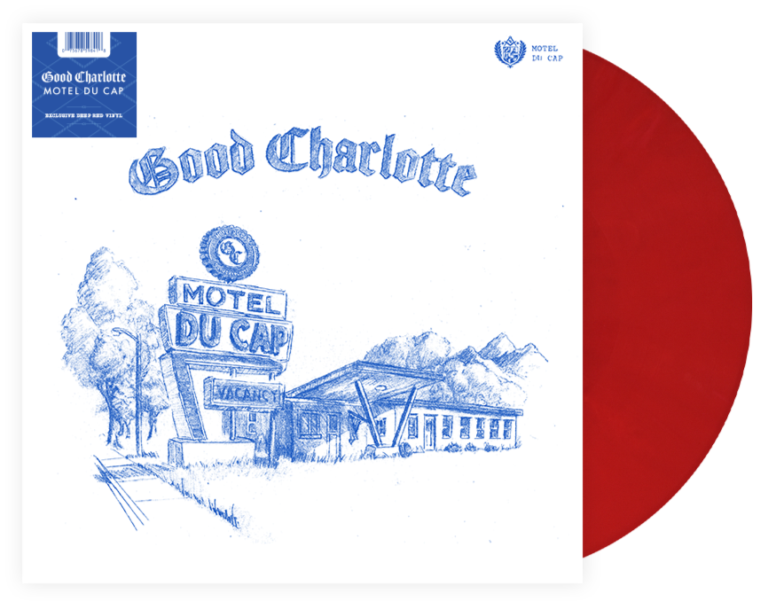 GOOD CHARLOTTE ‘MOTEL DU CAP’ LP (Exclusive, Deep Red Vinyl)