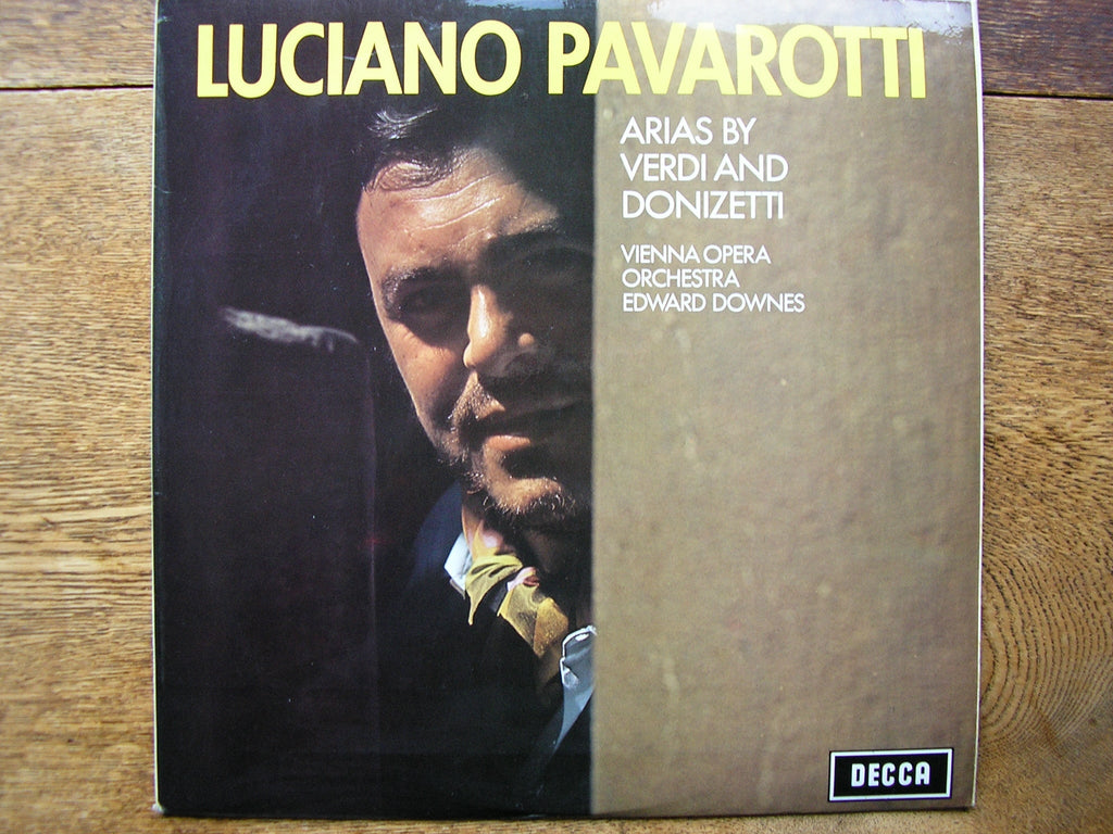 SXL 6377 PAVAROTTI SINGS ARIAS BY VERDI & DONIZETTI DOWNES / VIENNA OPERA ORCHESTRA