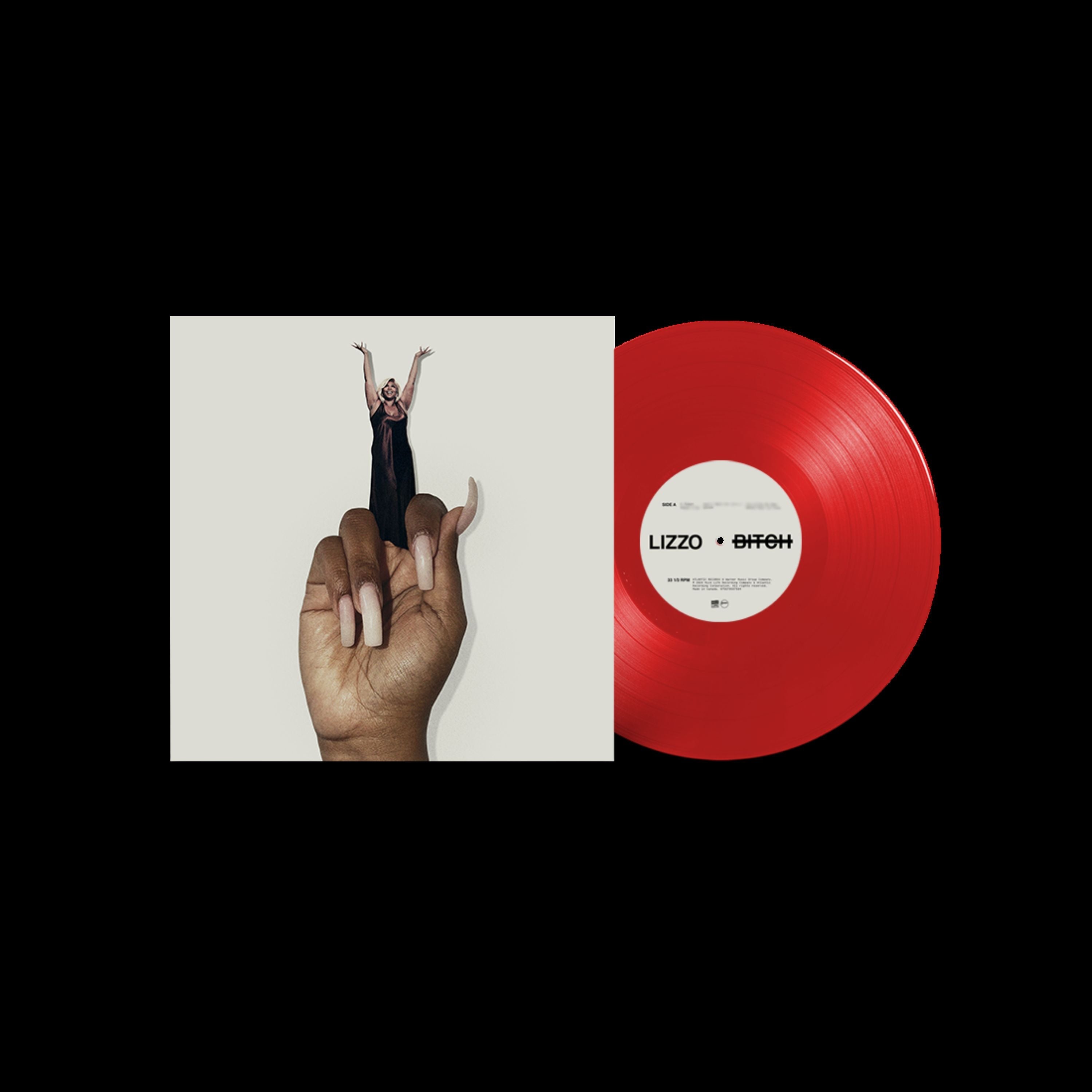 LIZZO 'BITCH' LP (Translucent Red Vinyl)