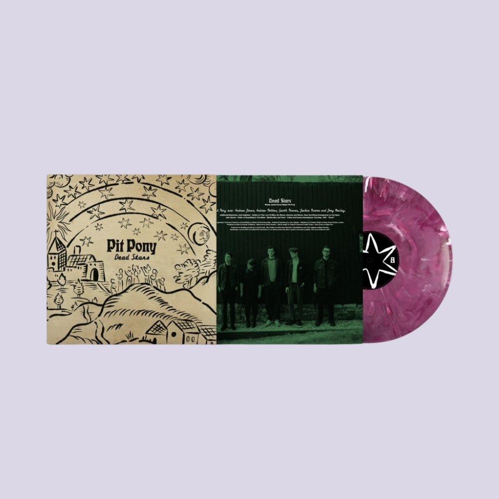 Pit Pony Dead Stars Vinyl LP The Jester Edition - Purple & White Splatter Colour 2025