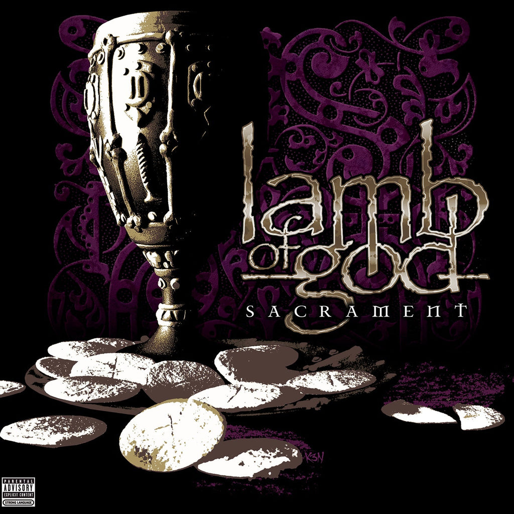 LAMB OF GOD ‘SACRAMENT’ 20TH ANNIVERSARY LP (Blackened Purple Vinyl)