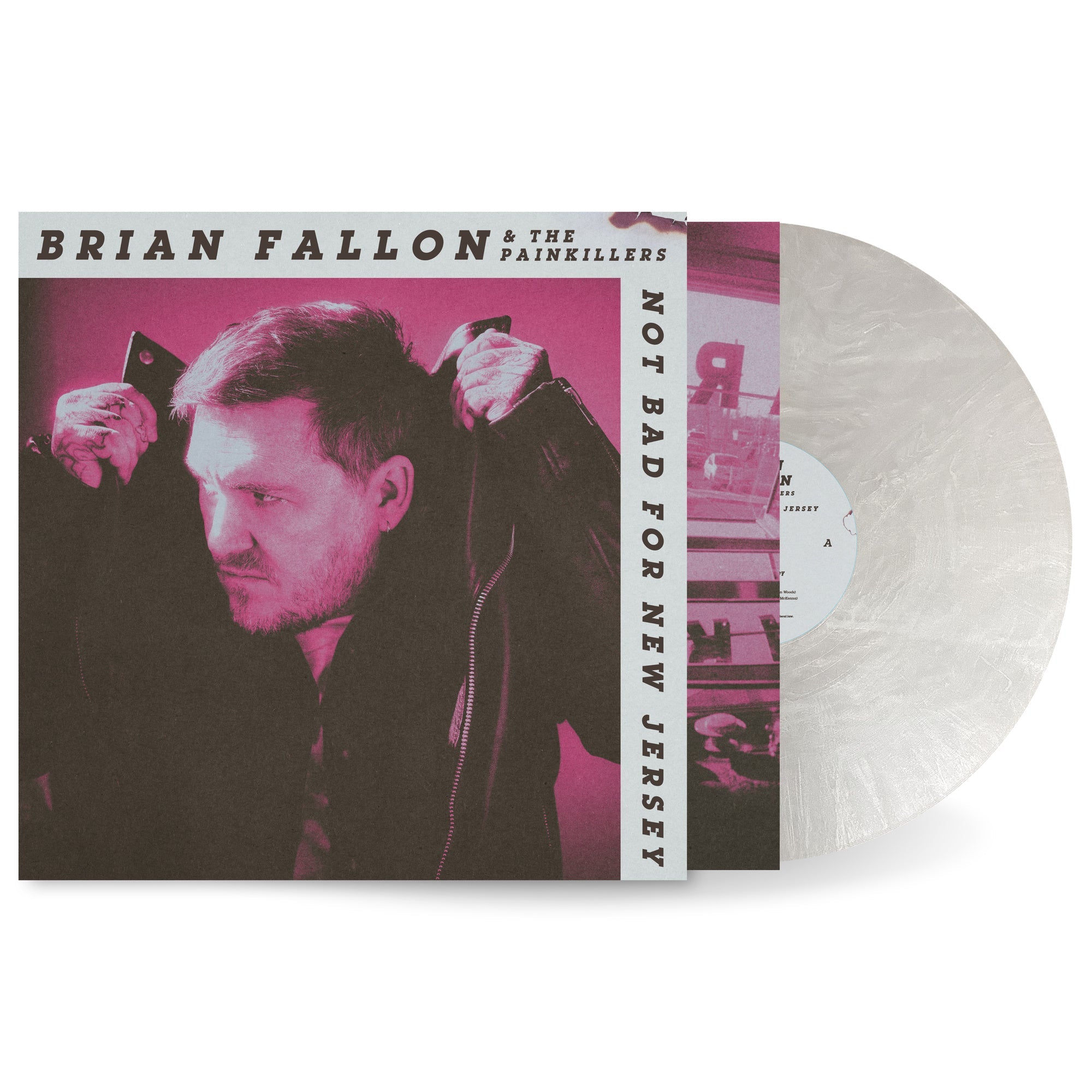 BRIAN FALLON 'NOT BAD FOR NEW JERSEY' LP (Pearls White Vinyl)