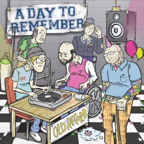 A DAY TO REMEMBER 'OLD RECORD' LP