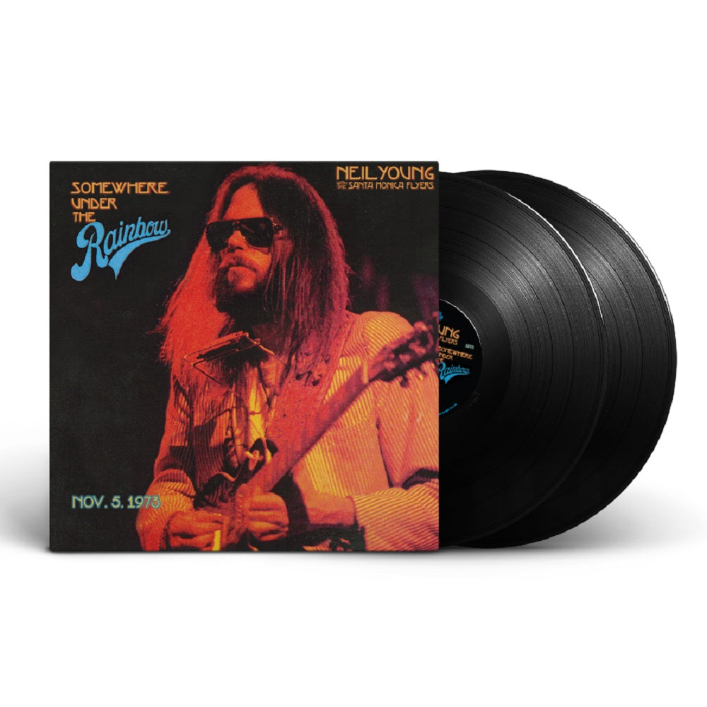 Neil Young With The Santa Monica Flyers Somewhere Under The Rainbow Vinyl LP 2023