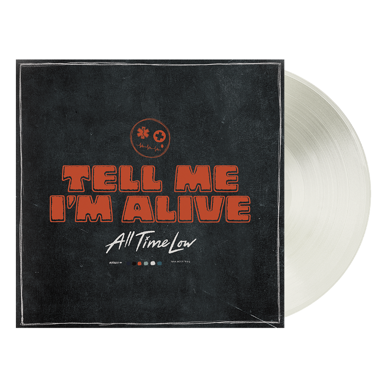 All Time Low Tell Me I'm Alive Vinyl LP White Colour 2023
