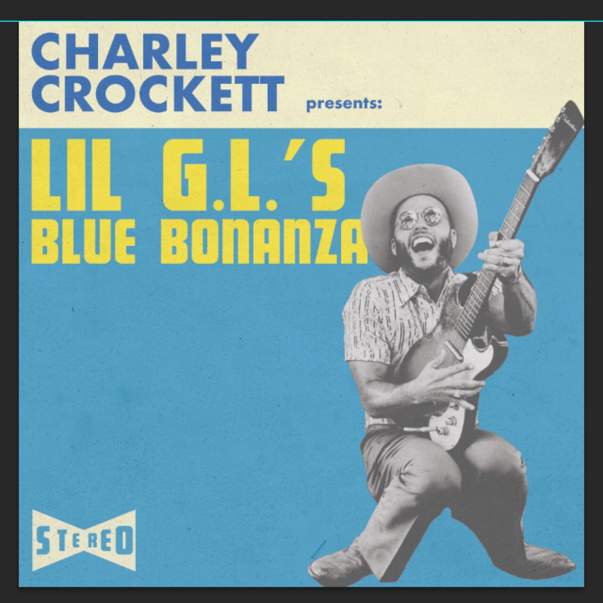 CHARLEY CROCKETT 'LIL G.L.'S BLUE BONANZA' LP