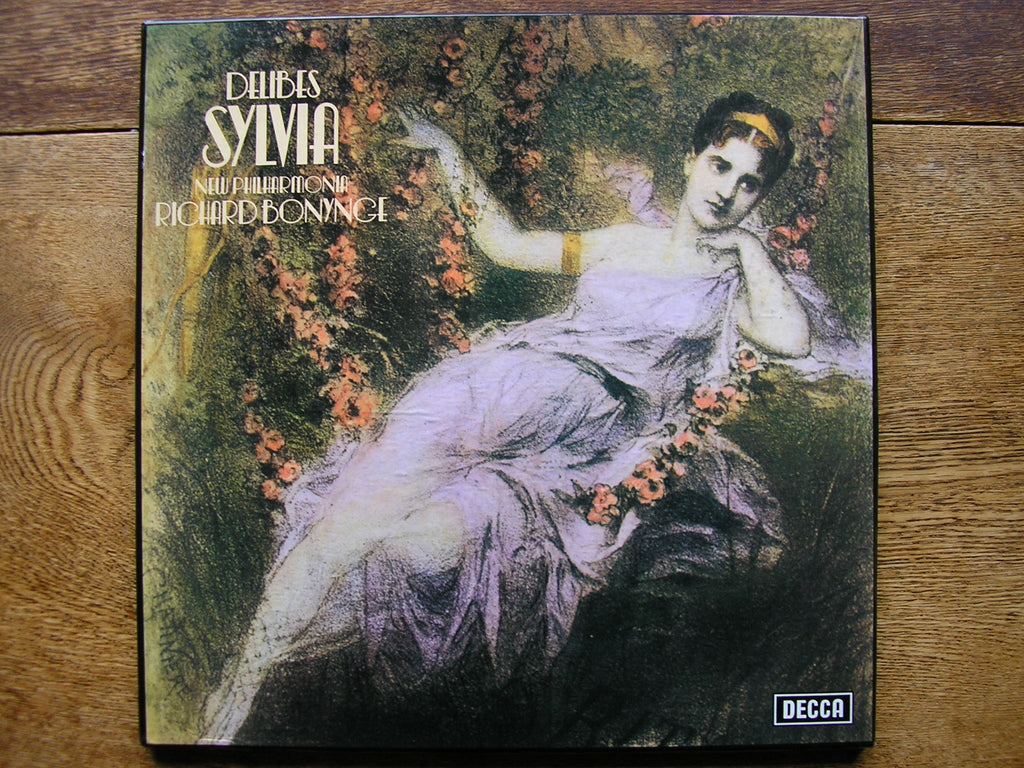 DELIBES: SYLVIA (Complete Ballet)     BONYNGE / NEW PHILHARMONIA ORCHESTRA   2LP    SXL 6635 - 66