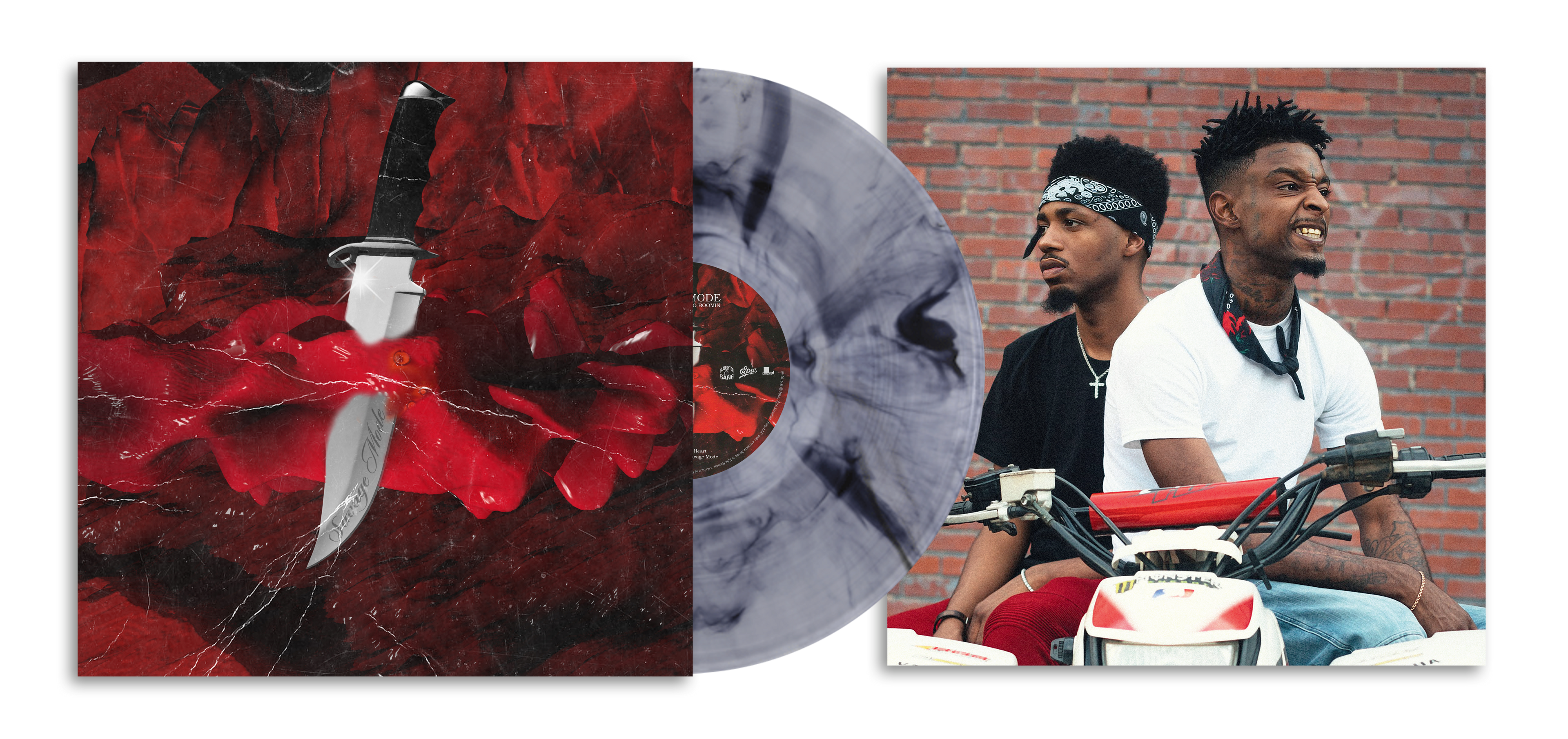 21 SAVAGE & METRO BOOMIN 'SAVAGE MODE' LP (10th Anniversary, Salt 'N' Pepa Vinyl)