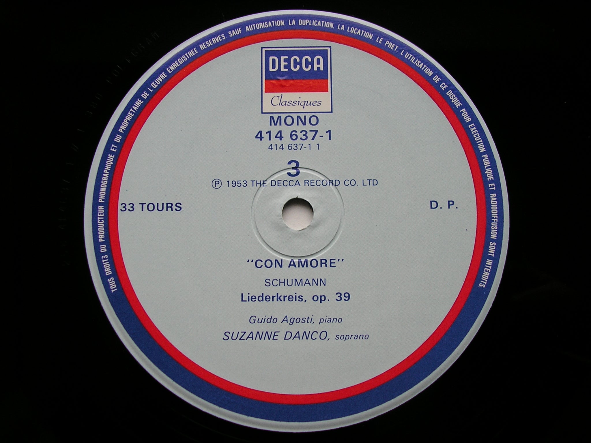 CON AMORE: SONGS / LIEDER / ARIAS      SUZANNE DANCO      414 635