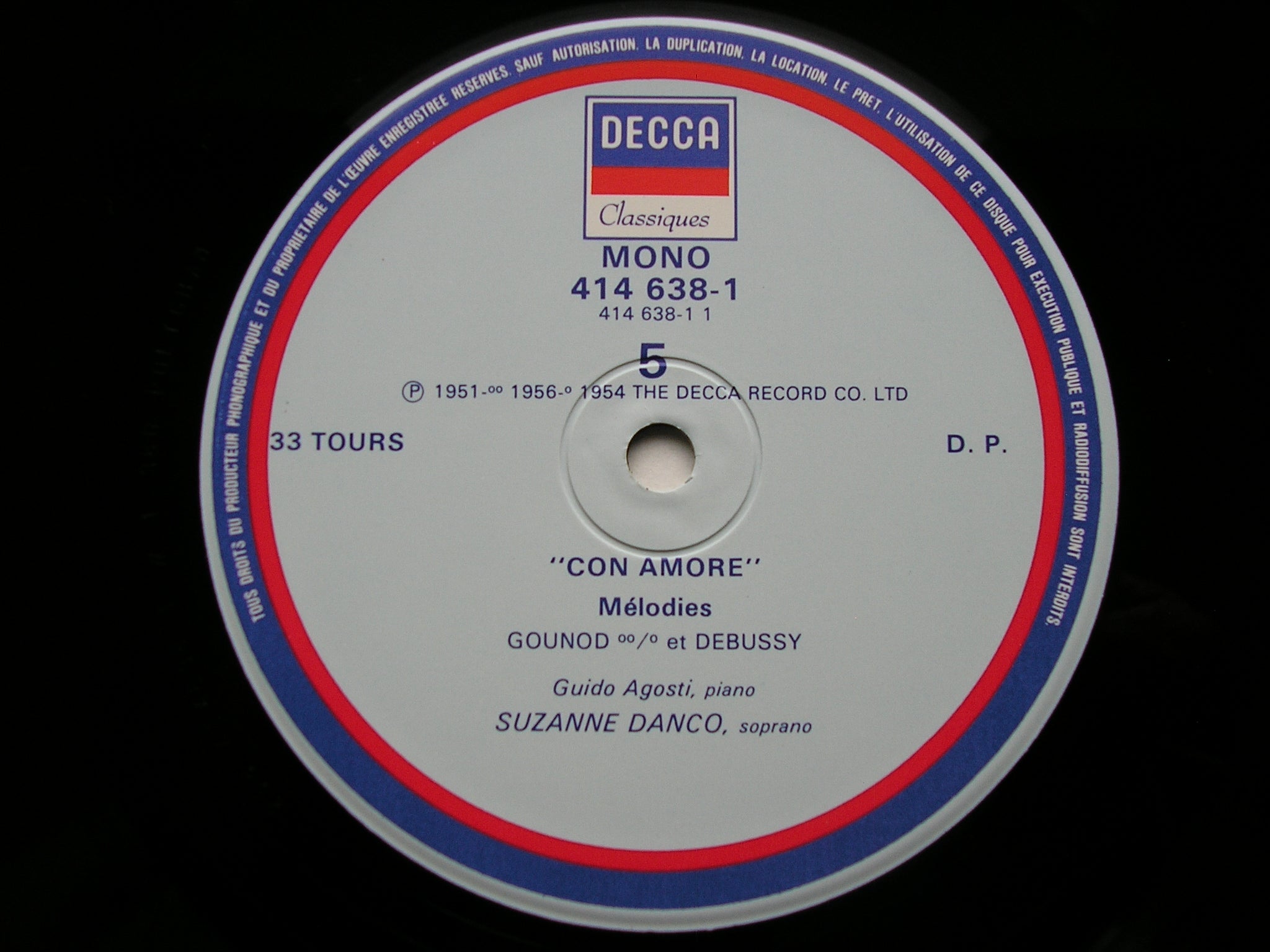 CON AMORE: SONGS / LIEDER / ARIAS      SUZANNE DANCO      414 635