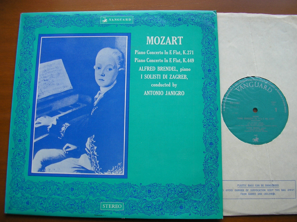MOZART: PIANO CONCERTOS Nos. 9 & 14      BRENDEL / I SOLOISTI DI ZAGREB / JANIGRO     VSL 11067