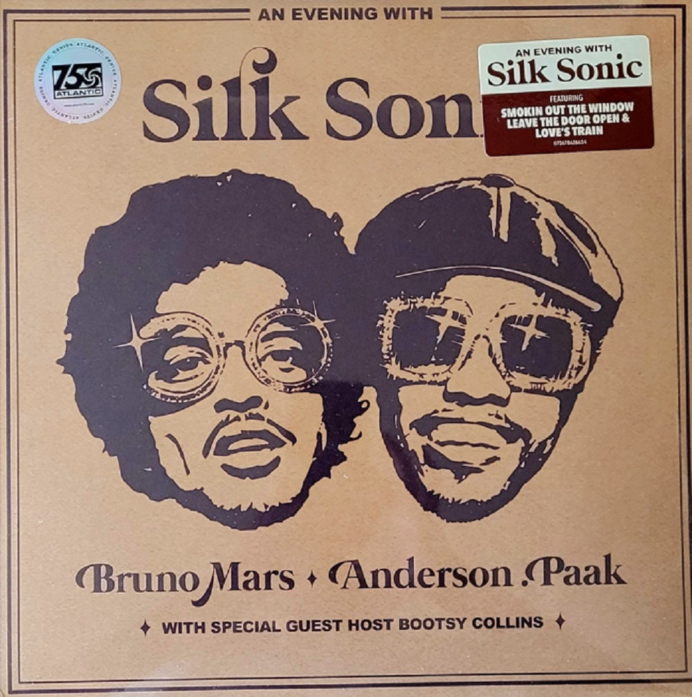 Bruno Mars & Anderson Paak An Evening With Silk Sonic Vinyl LP 2023