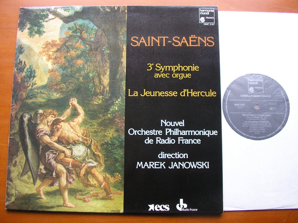 SAINT-SAENS: SYMPHONY No. 3 / LA JEUNESSE D'HERCULE      JANOWSKI / NEW FRENCH RADIO ORCHESTRA     HMC 5197