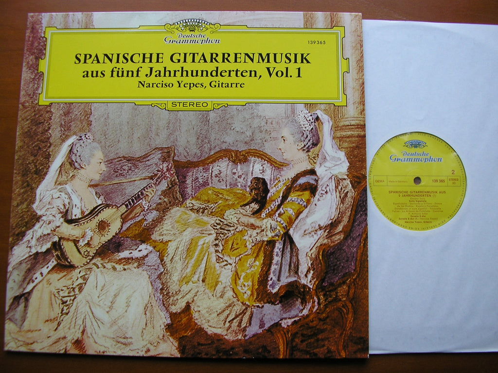 500 YEARS OF SPANISH GUITAR MUSIC Vol. 1   NARCISO YEPES   139 365