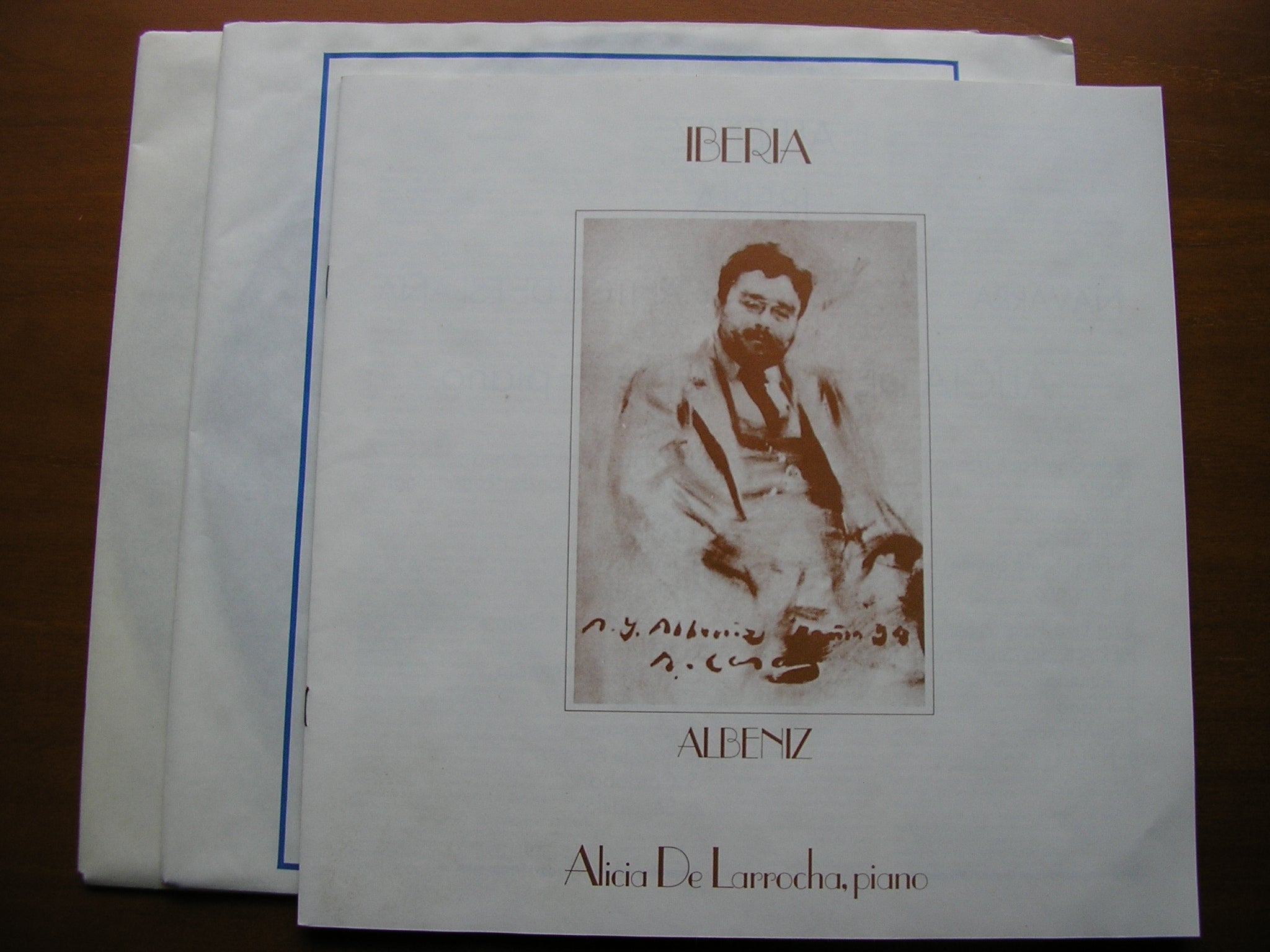 SXL 6586 / 7 ALBENIZ: IBERIA / NAVARRA / CANTOS DE ESPANA ALICIA DE LARROCHA