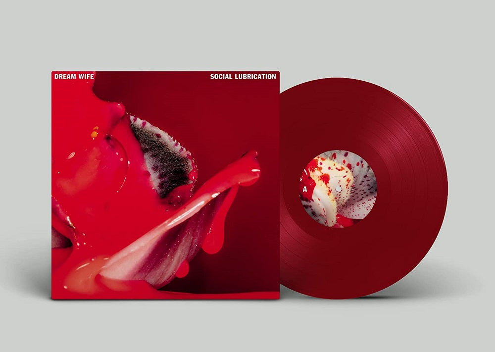 Dream Wife Social Lubrication Vinyl LP Deep Red Colour 2023