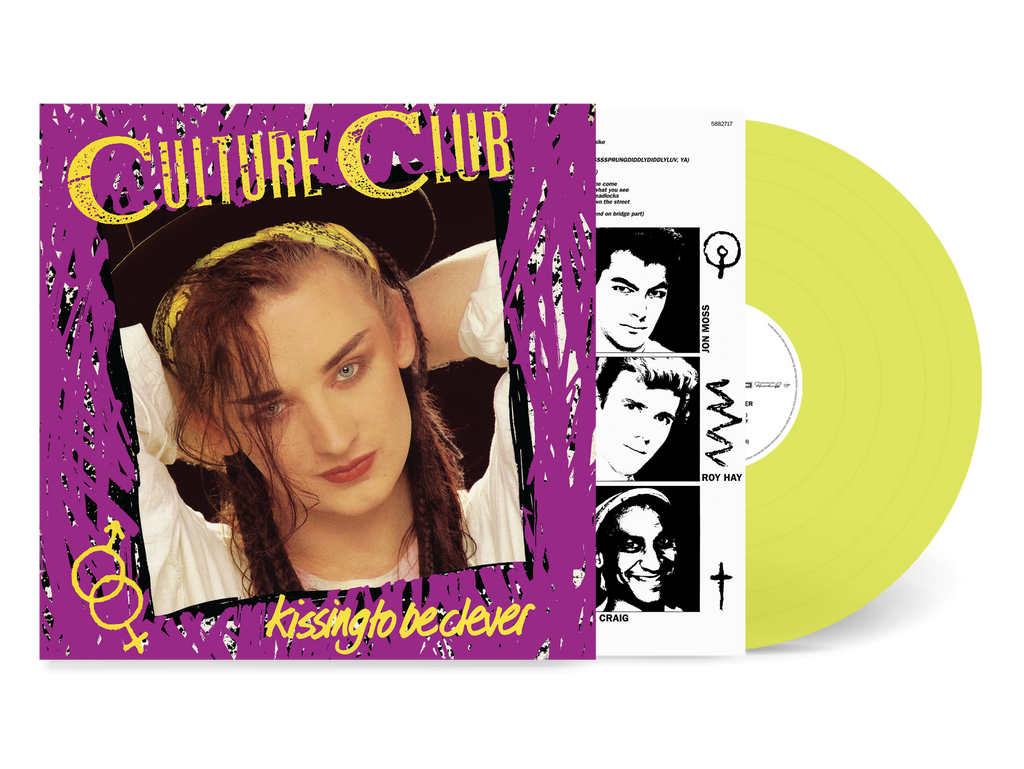 Culture Club Kissing To Be Clever Vinyl LP Light Green Colour National Album Day 2024