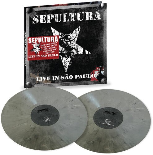 SEPULTURA 'LIVE IN S√ÉO PAULO' 2LP (Color Vinyl)