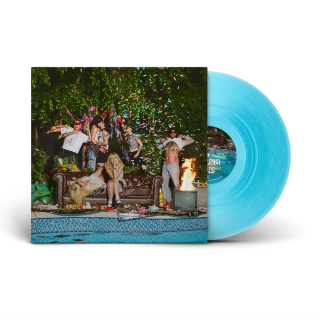 LAMBRINI GIRLS 'WHO LET THE DOGS OUT' LP (Blue Vinyl)