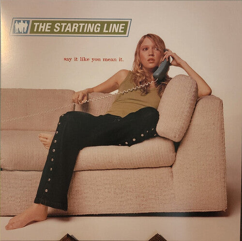 THE STARTING LINE 'SAY IT LIKE YOU MEAN IT' LP