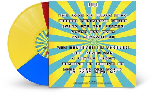 BRANDI CARLILE & ELTON JOHN 'WHO BELIEVES IN ANGELS?' LP (Tri-Color Vinyl)