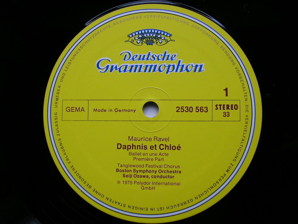 RAVEL: DAPHNIS & CHLOE      OZAWA / BOSTON SYMPHONY     2530 563