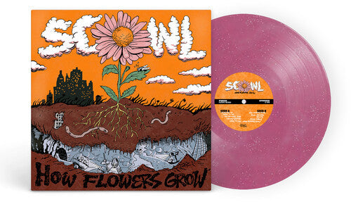 SCOWL ‘HOW FLOWERS GROW’ LP (Violet Glitter Vinyl)