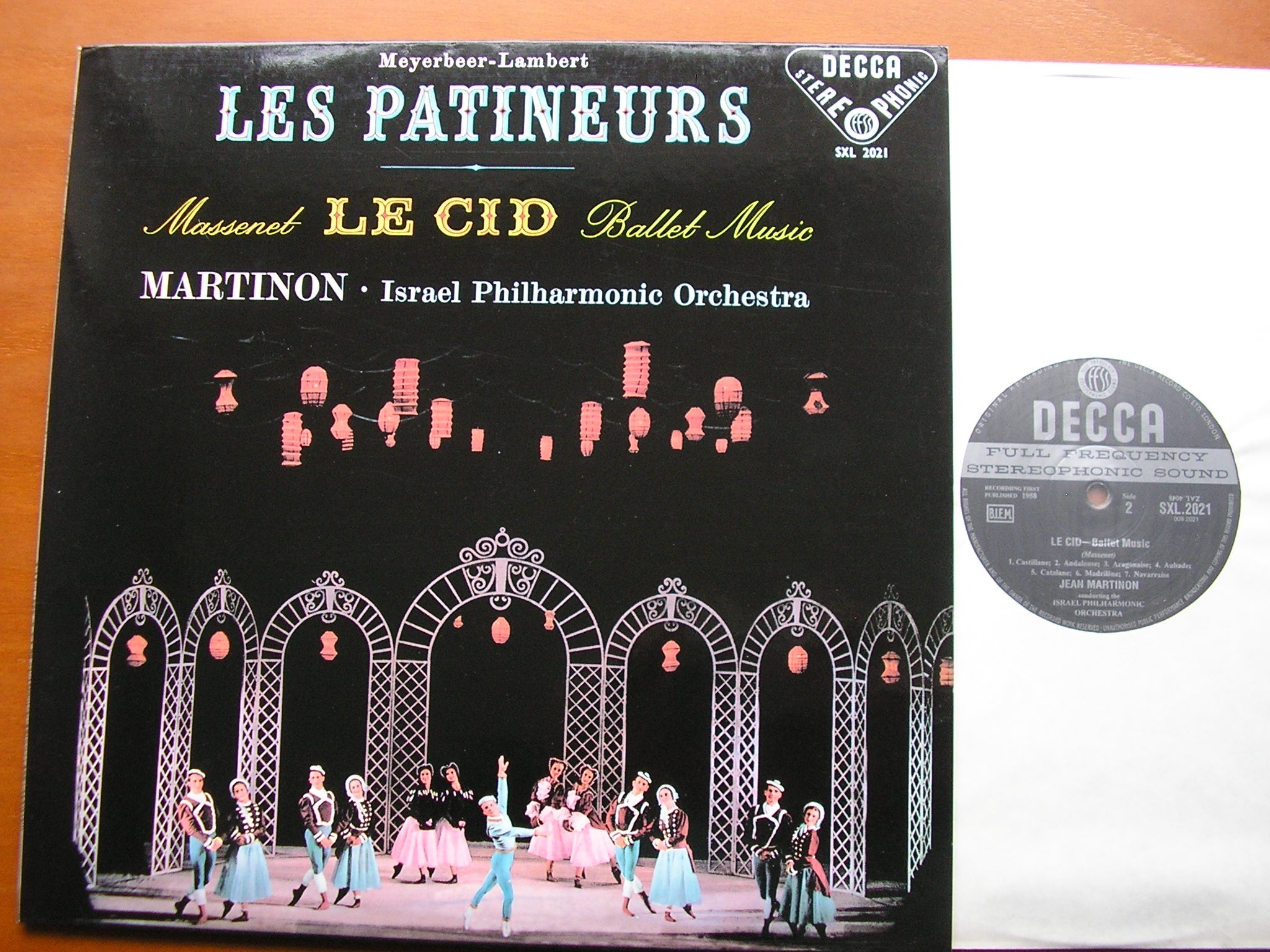 SXL 2021 MEYERBEER: LES PATINEURS / MASSENET: LE CID MARTINON / ISRAEL PHILHARMONIC