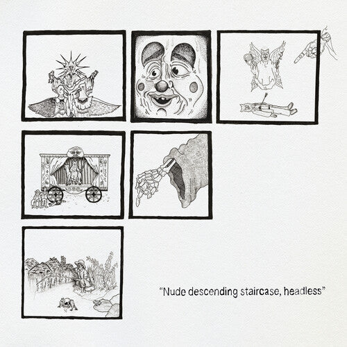 TEEN SUICIDE 'NUDE DESCENDING STAIRCASE, HEADLESS' LP (Distant Clouds Grey Vinyl)