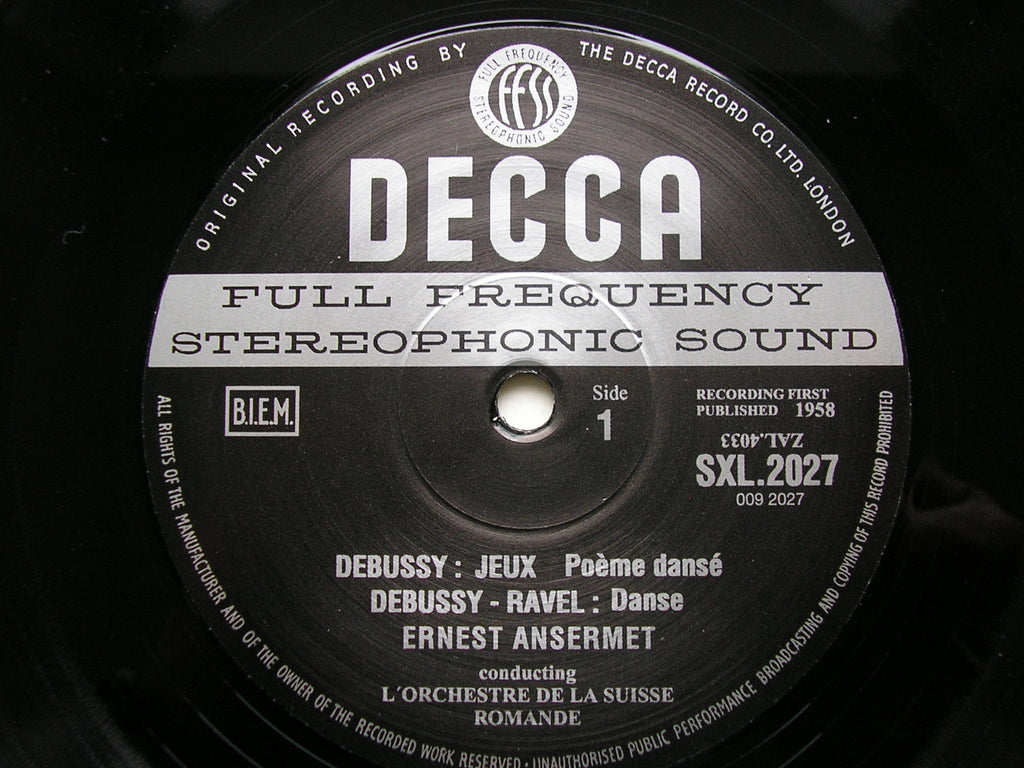 SXL 2027 DEBUSSY: JEUX / DUKAS: LA PERI / DEBUSSY - RAVEL: DANSE ANSERMET / SUISSE ROMANDE
