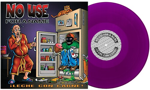 NO USE FOR A NAME 'LECHE CON CARNE' LP (Grape Purple Vinyl)