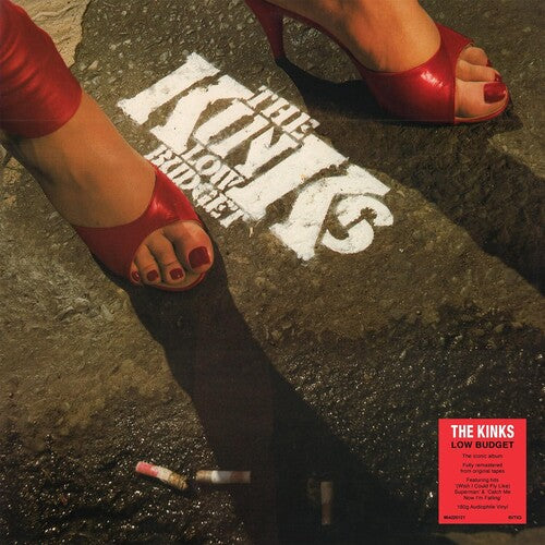 THE KINKS 'LOW BUDGET' LP (Black EcoRecord Vinyl)