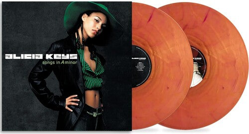 ALICIA KEYS 'SONGS IN A MINOR' 2LP (25th Anniversary, Translucent Burnt Orange Marbled Vinyl)