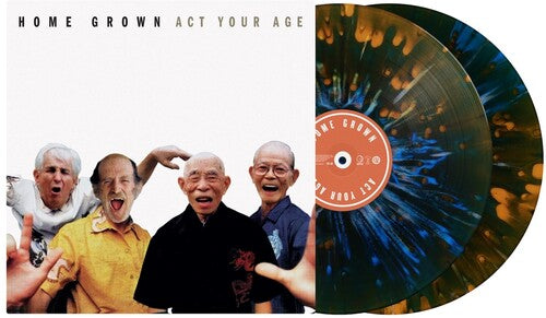 HOME GROWN 'ACT YOUR AGE' 2LP (Black/Blue/Orange Splatter Vinyl)