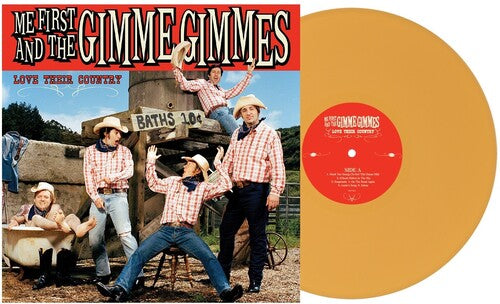 ME FIRST AND THE GIMME GIMMES 'LOVE THEIR COUNTRY' LP (Mustard Vinyl)