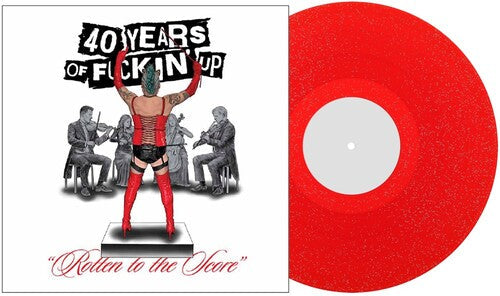 FAT MIKE '40 YEARS OF FUCKIN' UP: ROTTEN TO THE SCORE' LP (Red Vinyl)