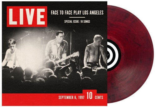 FACE TO FACE 'LIVE' 2LP (35th Anniversary, Sangria Vinyl)