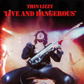 THIN LIZZY 'LIVE AND DANGEROUS' 2LP (Clear Orange Vinyl)