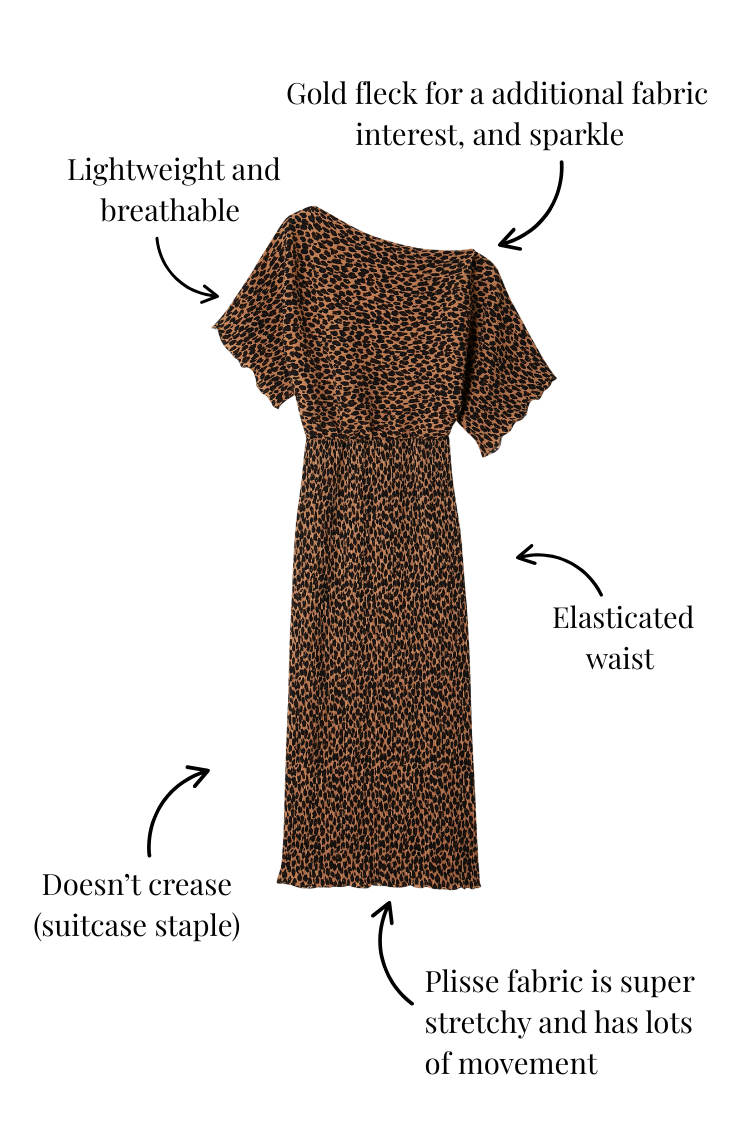 Lucia Leopard Tilly Dress Petite