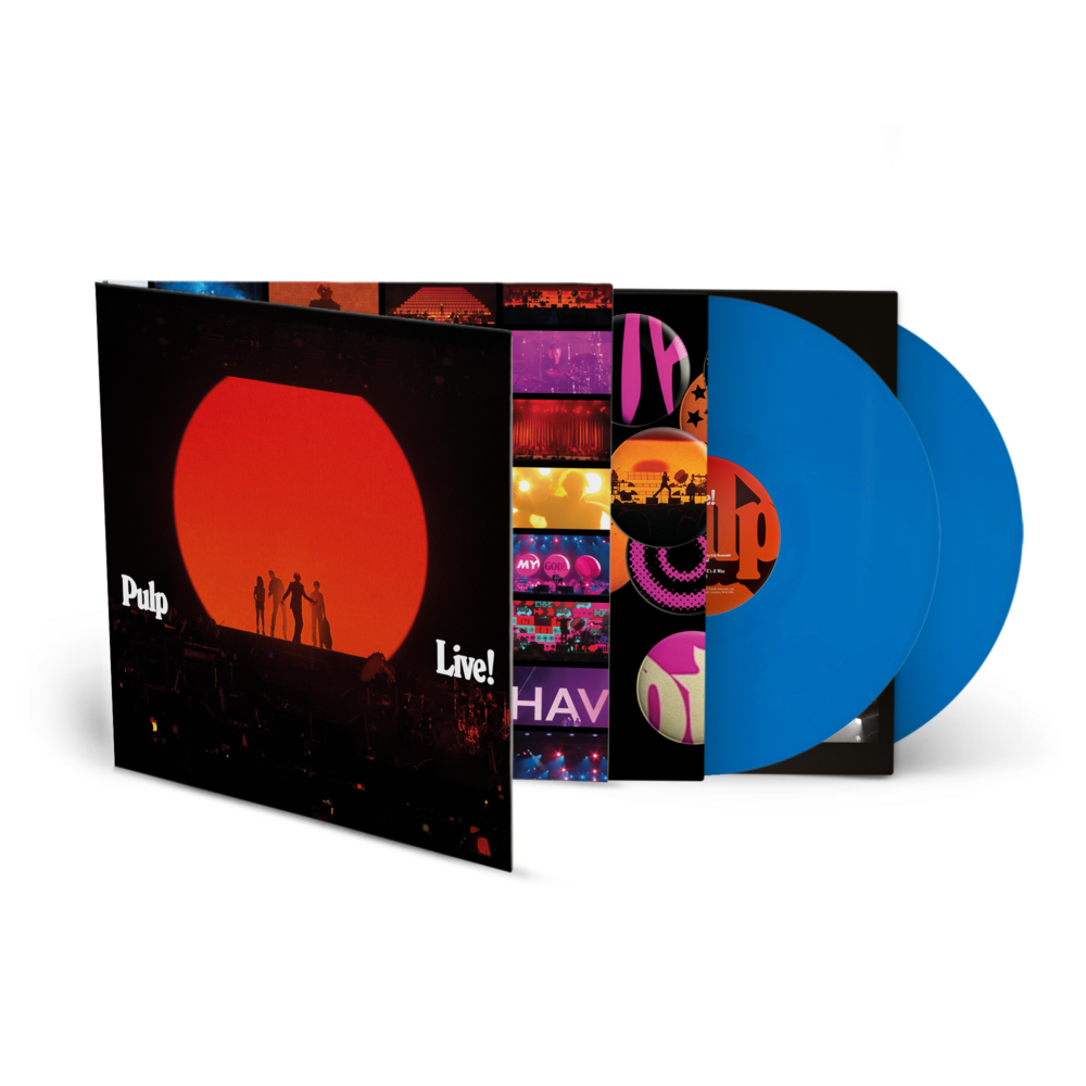 PULP 'LIVE!' 2LP (Blue Vinyl)
