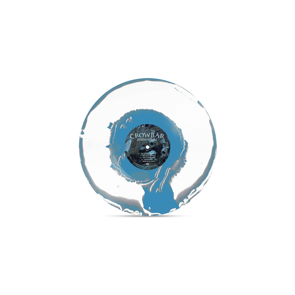 CROWBAR 'ZERO AND BELOW' LP (Sky Blue, Grey, & White A-Side B-Side Vinyl)
