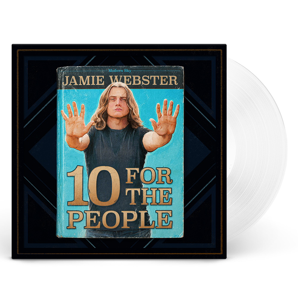 Jamie Webster 10 For The People Vinyl LP White Transparent Colour 2024